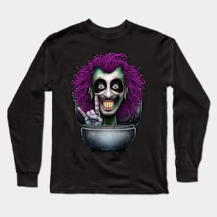 Horror toilet Monster #26 Long Sleeve T-Shirt